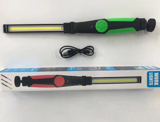 Linterna LED Magnética Recargable USB COB para Reparaciones - Lámpara Portátil Giratoria 180° - Image 7