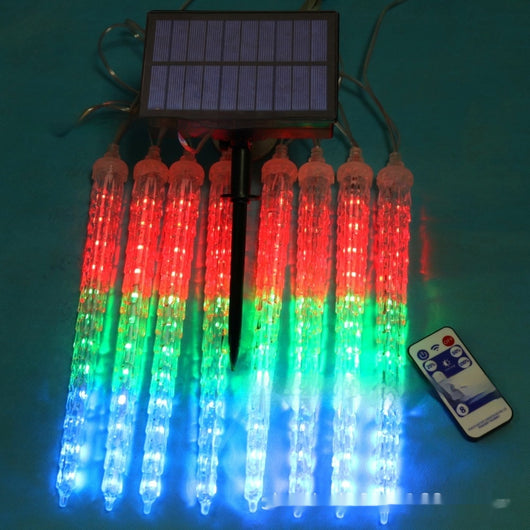 Lámpara Solar Navideña con Luces LED en Forma de Cono de Hielo - Image 14