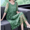 Vestido Floral Holgado Talla Grande - Elegancia y Comodidad para el Verano