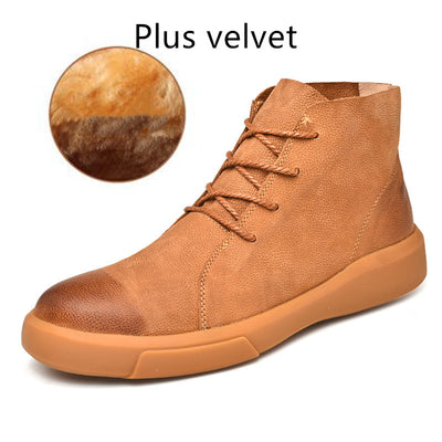 Zapatos de Cuero Genuino Estilo Británico - Image 9