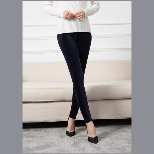 Leggings de Forro Polar Elásticos para Mujer con Tobillo Ajustado - Image 10