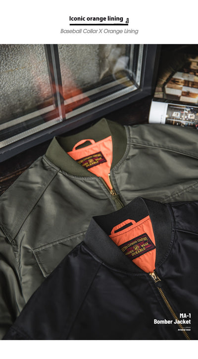Chaqueta Piloto MA1 Retro Americana Madden Workwear - Image 11