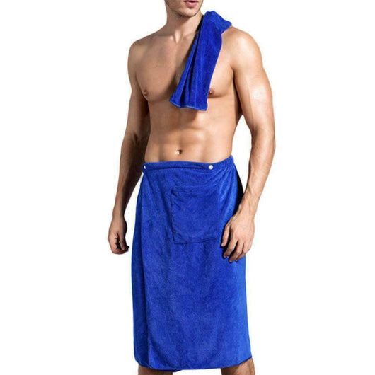 Toalla de Baño Tipo Falda para Hombre - Image 4