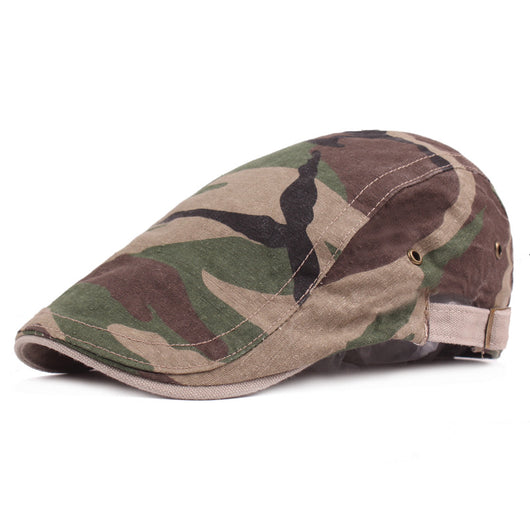 Boina Casual para Hombre con Diseño Camuflado Versátil - Image 12
