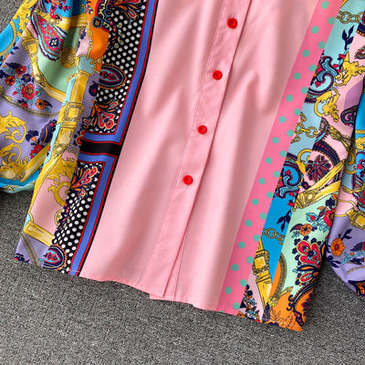 Conjunto Retro Elegante: Camisa Suelta y Pantalón de Temperamento Francés - Image 3