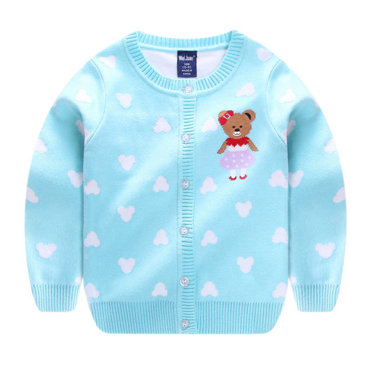 Cardigan infantil de punto suave - Image 2