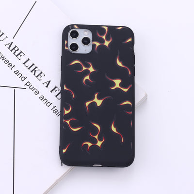 Funda Protectora Multicolor con Efecto Llama Compatible con Apple - Image 9