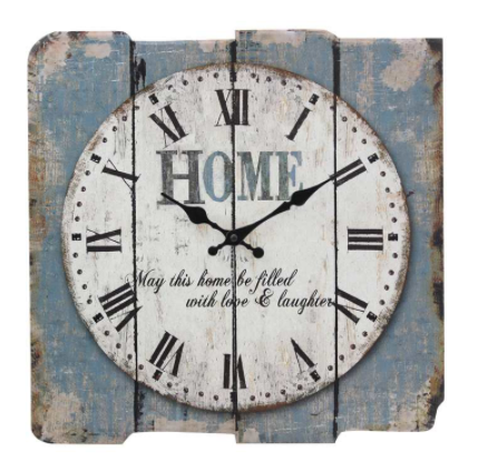 Reloj de Pared Cuadrado Minimalista Europeo