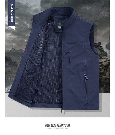 Chaleco de Fotografía y Pesca con Múltiples Bolsillos para Hombre - Image 25