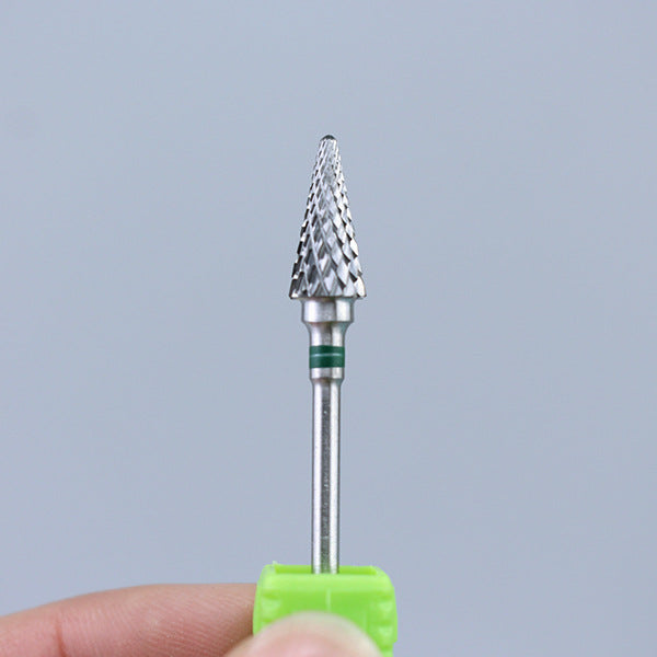 Cabezal Pulidor de Uñas en Acero Tungsteno y Cerámica