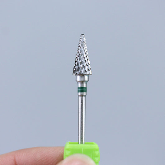 Cabezal Pulidor de Uñas en Acero Tungsteno y Cerámica