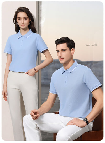 Polo Antibacterial Sensible al Frío con Solapa - Image 19