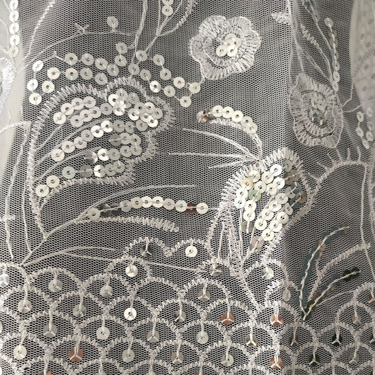 Chal de Gala Elegante con Lentejuelas y Borlas para Novia - Image 33