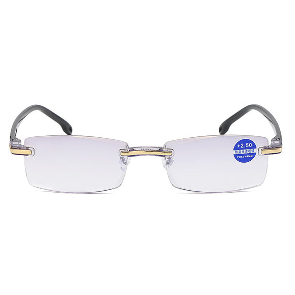 Gafas de Lectura con Borde Tallado en Diamante