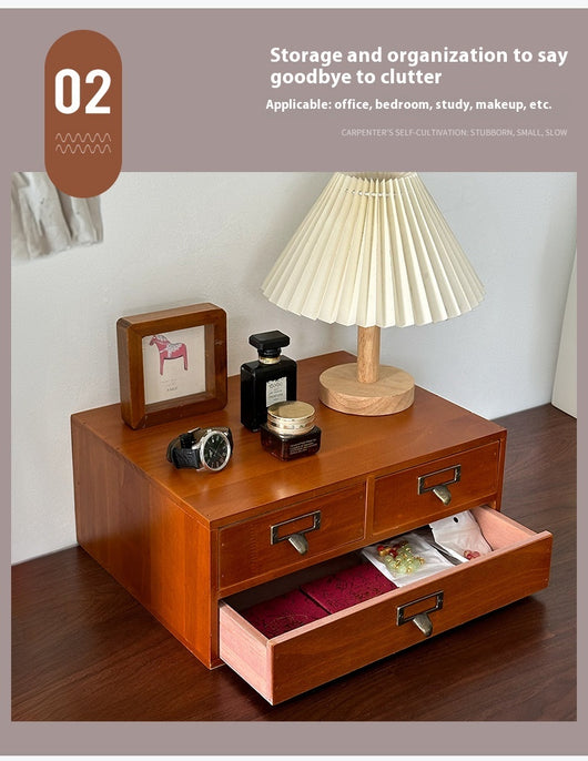 Organizador de Escritorio en Madera para Artículos y Papelería - Image 13