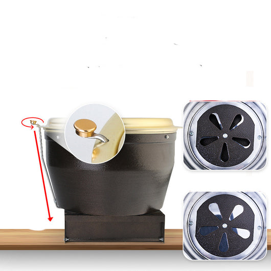 Asador de Carbón de Acero Inoxidable Japonés Premium - Image 3