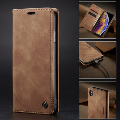Funda Magnética de Cuero para Teléfono con Cartera Integrada - Image 10