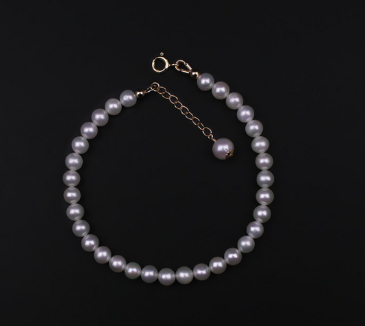 Pulsera de Perlas Minimalista - Image 2