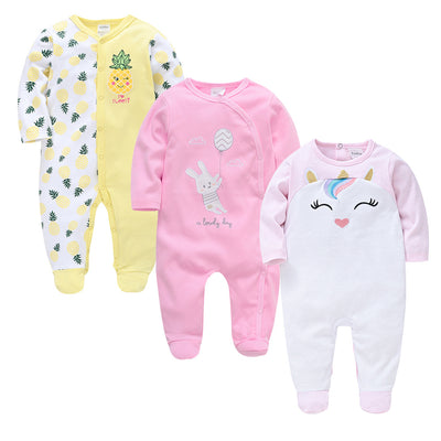 Enterizo Infantil de Manga Larga Estampado - Primavera y Otoño - Image 20