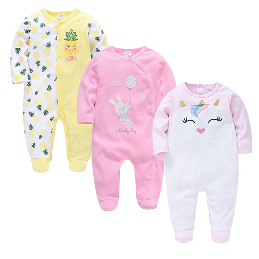 Enterizo Infantil de Manga Larga Estampado - Primavera y Otoño - Image 20