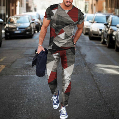 Conjunto Deportivo Casual para Hombre - Camiseta y Pantalón - Image 11