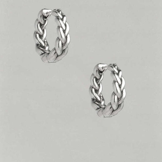 Aretes de Cáñamo Tejido Grueso con Textura Desgastada y Retención de Color - Image 8