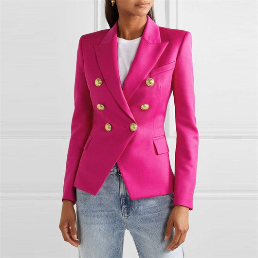 Saco Casual Elegante de Color Sólido - Image 35