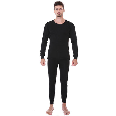 Camiseta Térmica Interior de Invierno para Hombre con Cuello Redondo