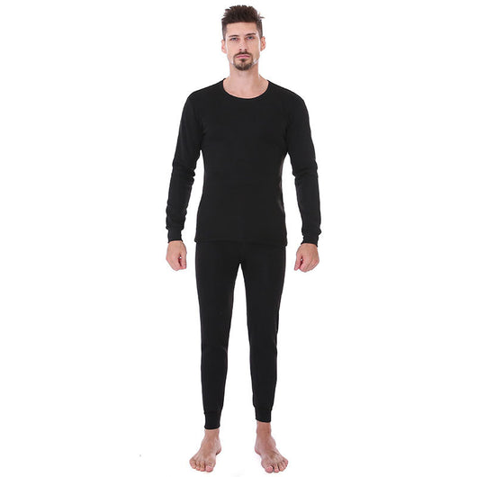 Camiseta Térmica Interior de Invierno para Hombre con Cuello Redondo