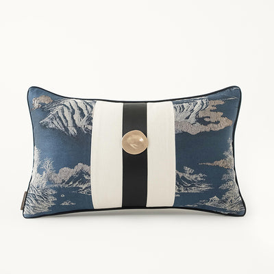 Funda de Almohada Decorativa para Sala de Estar Estilo Asiático - Image 2