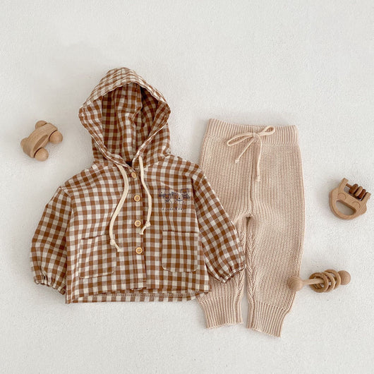 Pantalones de Algodón Tejido para Bebés y Niños con Puños Fruncidos - Image 6