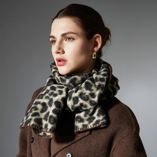 Bufanda Leopardo Lujo para Otoño e Invierno - Image 2