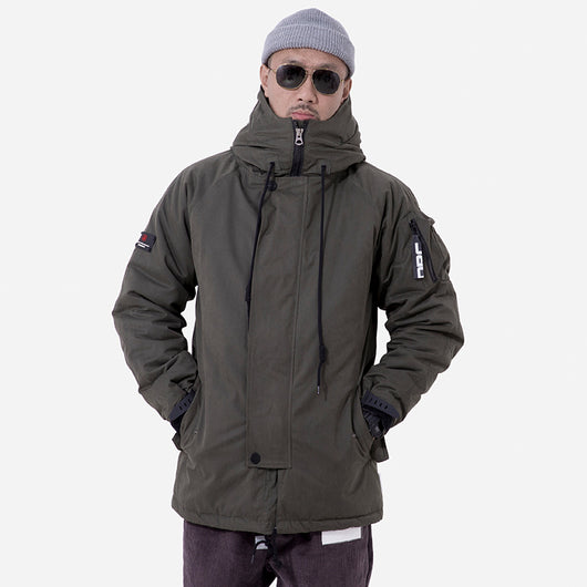 Chaqueta Acolchada de Algodón Grueso para Hombre - Image 11