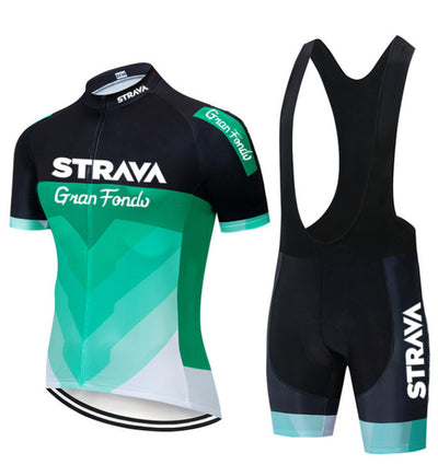 Conjunto de Jersey de Ciclismo Manga Corta para Hombre - Verano - Image 10