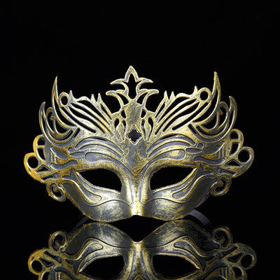 Máscara Plástica Vintage con Diseño Creativo para Fiestas de Halloween - Image 3