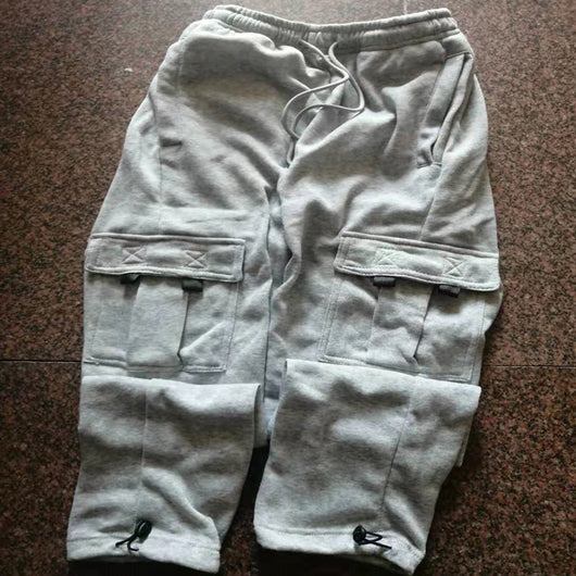 Pantalones Cargo Holgados con Múltiples Bolsillos para Hombre - Image 16