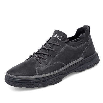 Zapatos Casuales de Cuero para Hombre - Diseño Bajo y Versátil - Image 11