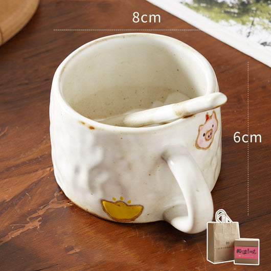 Taza de Cerámica Japonesa Artesanal Adorable - Image 2