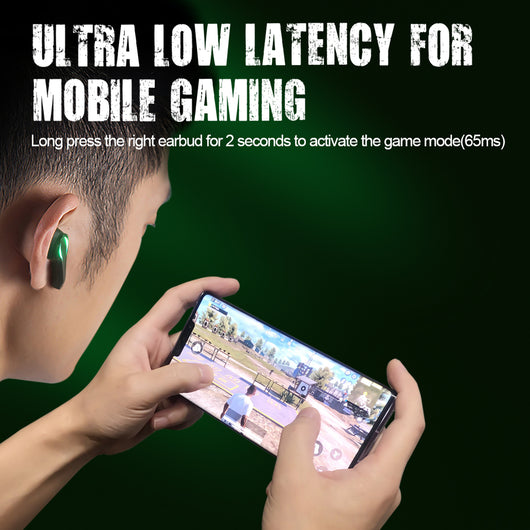 Audífonos Bluetooth Inalámbricos Dual y Mono para Gaming y Móvil