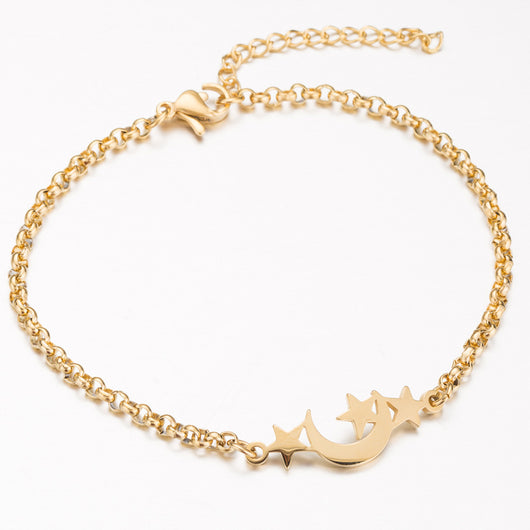 Pulsera Elefante de la Suerte para Mujer en Acero Inoxidable Dorado - Image 12