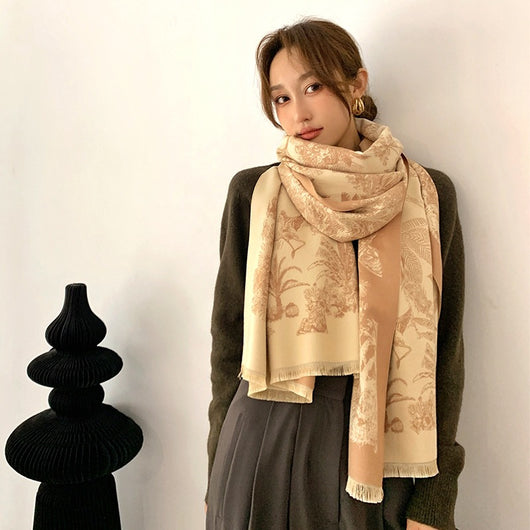 Bufanda Térmica Reversible para Invierno - Doble Cara Acolchada - Image 3