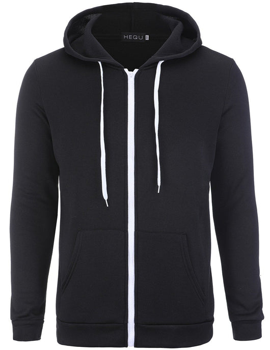 Sudadera Hip Hop Negra Oversize para Hombre - Image 2
