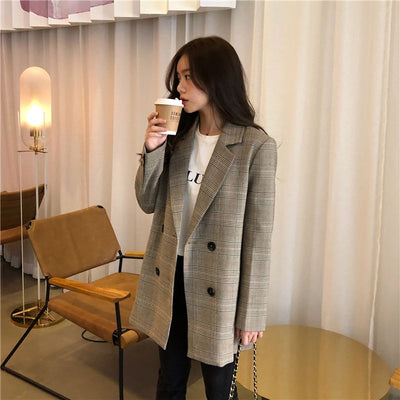 Blazer Corto de Manga Larga para Primavera y Otoño - Image 8