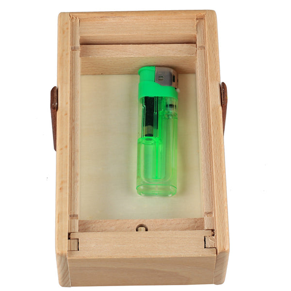 Caja de Regalo Mecanizada en Madera de Haya