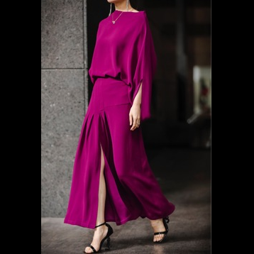Vestido Largo Elegante para Mujer Primavera