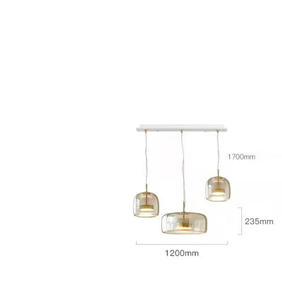 Lámpara de Techo Colgante de Cristal para Sala y Dormitorio - Image 6