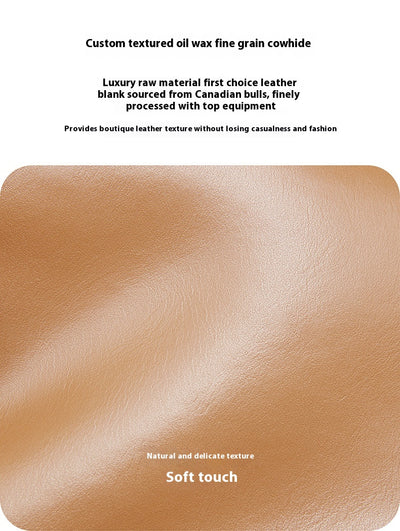 Bolso Boston de Cuero Genuino para Mujer - Portátil y Elegante - Image 14