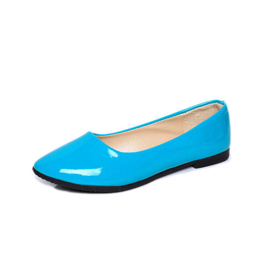 Zapatos de Trabajo Cómodos con Suela de Goma y Colores Pastel - Image 4