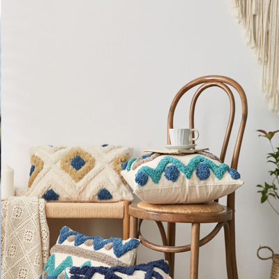 Almohada Decorativa Retro con Borlas para Sofá y Cabecera - Image 2