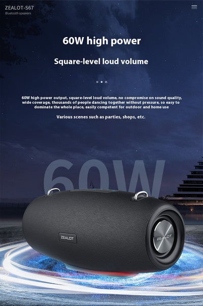 Parlante Karaoke Bluetooth Familiar de Alta Potencia - Image 8